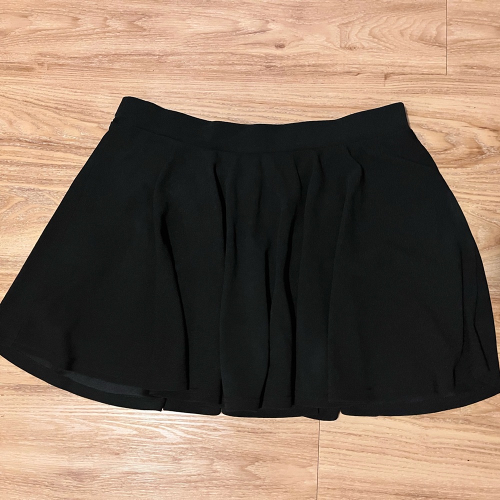 Black Mini Skort
